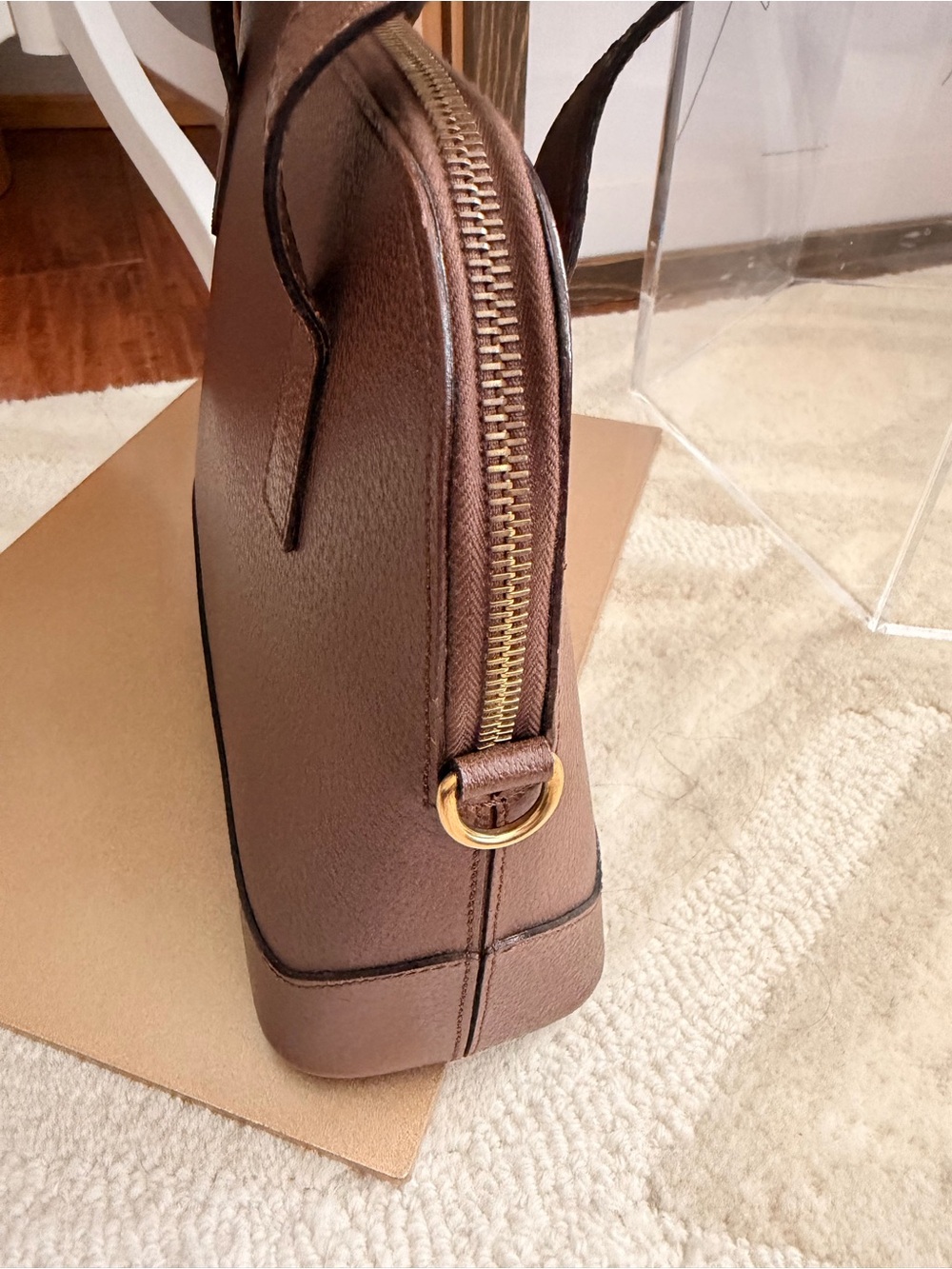 Vintage Celine Paris Brown Leather Top Handle Bag 🤎✨ - Picture 4 of 14